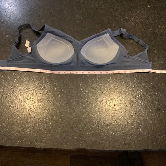 Champion 9 bra navy blue new year resolution work out wear nwt - Picture 4 of 8